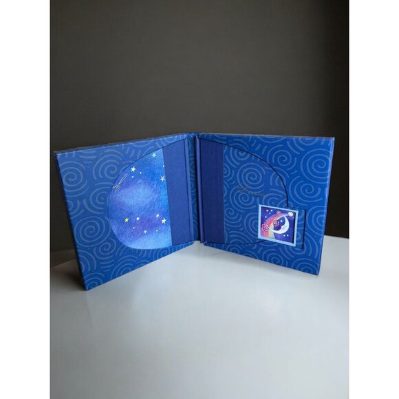 Dream Book & Journal Gift Set - Blue Portfolio Case With Moon & Stars Design - Picture 5 of 11